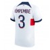 Paris Saint-Germain Presnel Kimpembe #3 Borta matchtröja 2023-24 Kortärmad Billigt